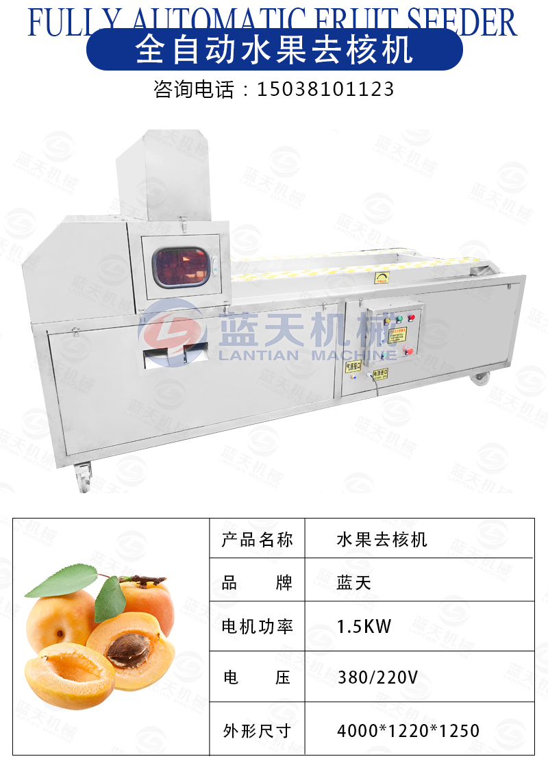 全自动水果去核机