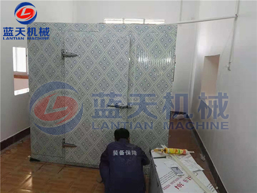 江苏鱼干烘干机用户现场